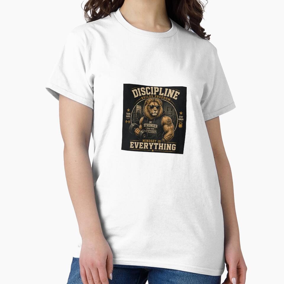 Motivational Lion Gym Design by FreshPackDesign