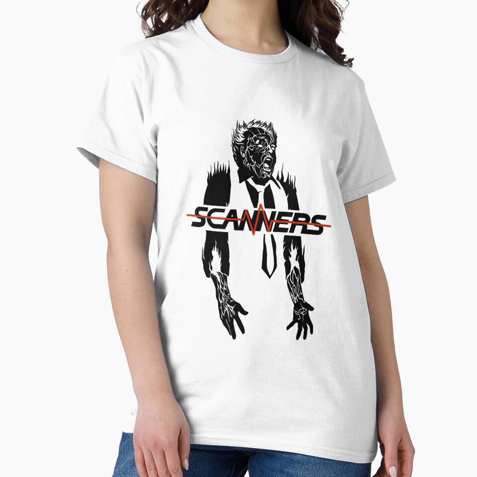 Scanners black Halloween Horror movie scifi film by ScannersTuyenHo