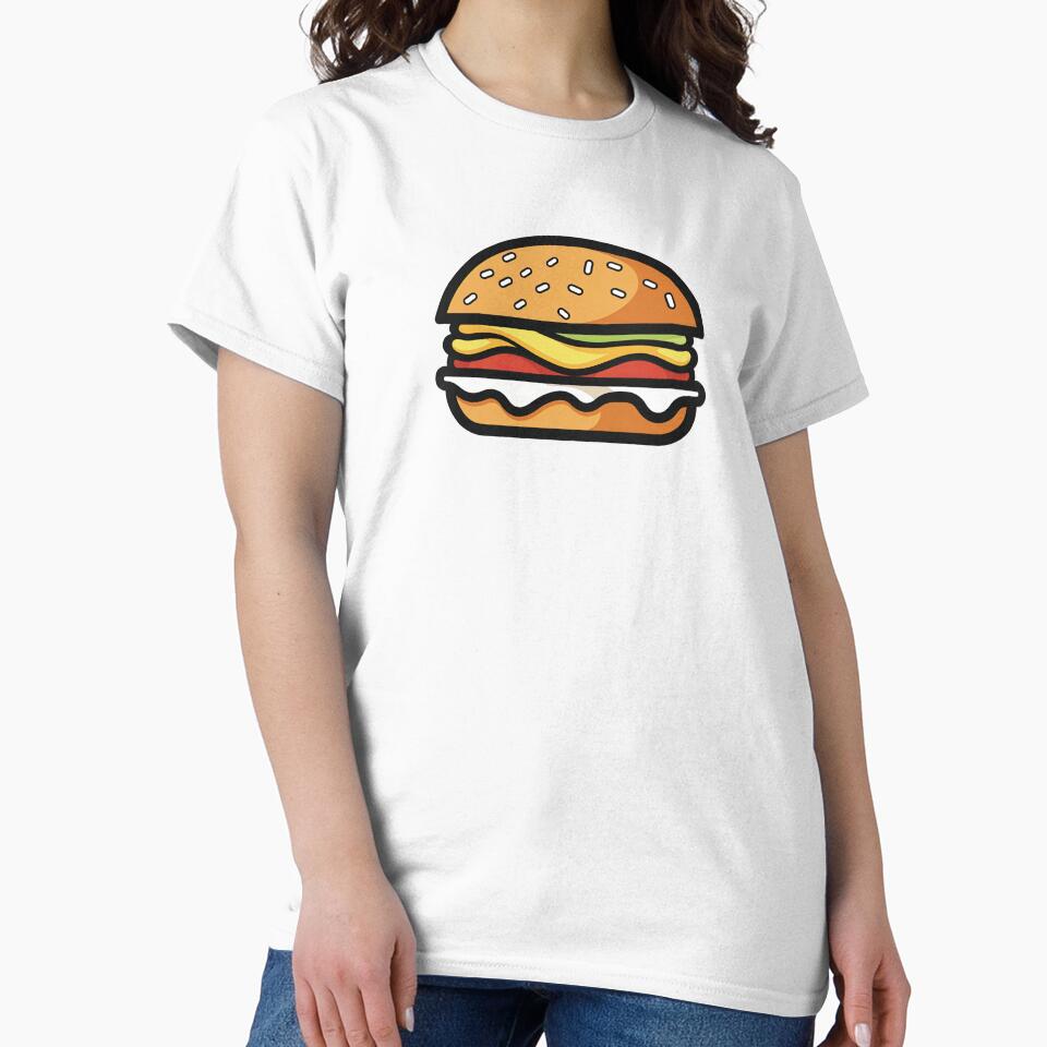 Burger Graphic by RockFireMerch