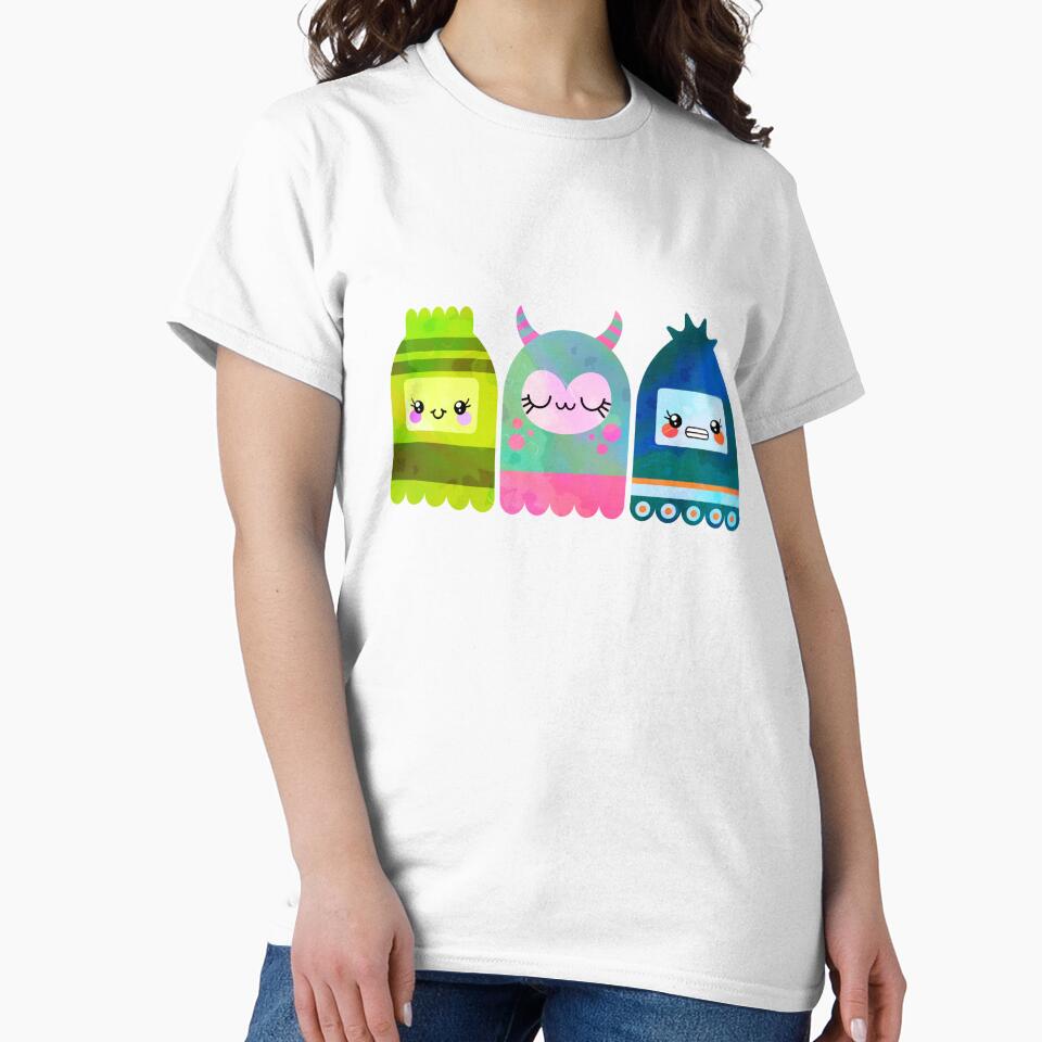 Cute Multicolor Kawaii Dolls by CreativeCranium