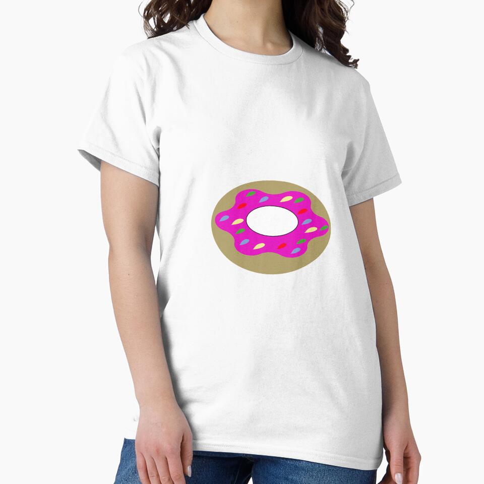 PINK DONUT WITH SPRINKLES by RetroPlaceee