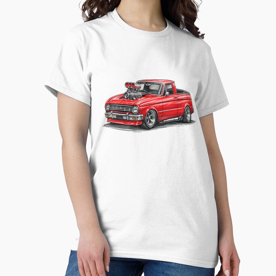 Little red hot rod Ute by Andyt