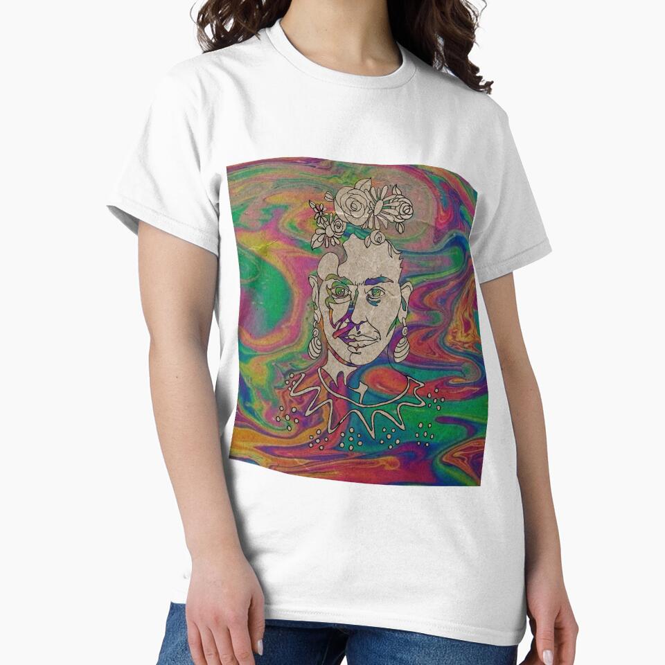 frida psychedelic art by Ilustra Club