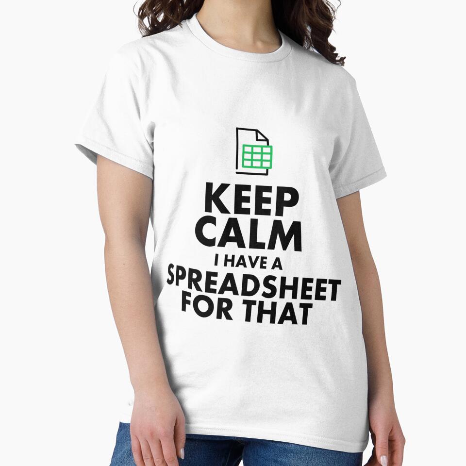 Funny Excel Spreadsheets Lover Gift  Accountant Men Women by enragedchild257
