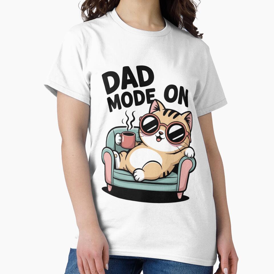 Funny Dad Cat | Kawaii | Men by InspiredCreatives