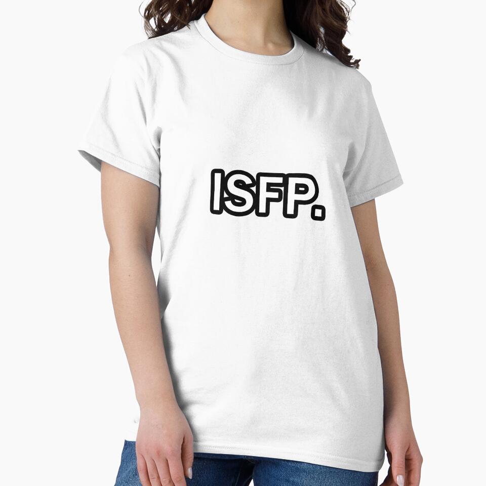 ISFP Text Stroke Black and White by Redpillars-2D