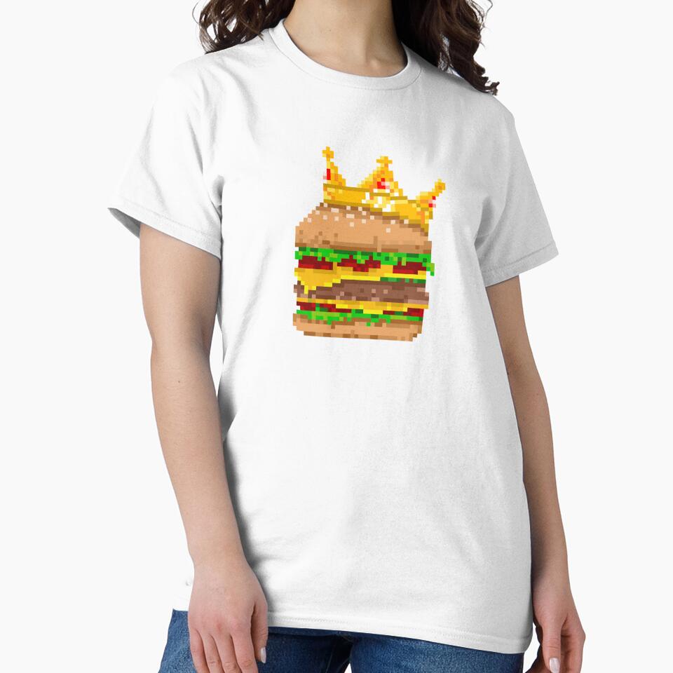Pixel King of Burger by Si Pakne