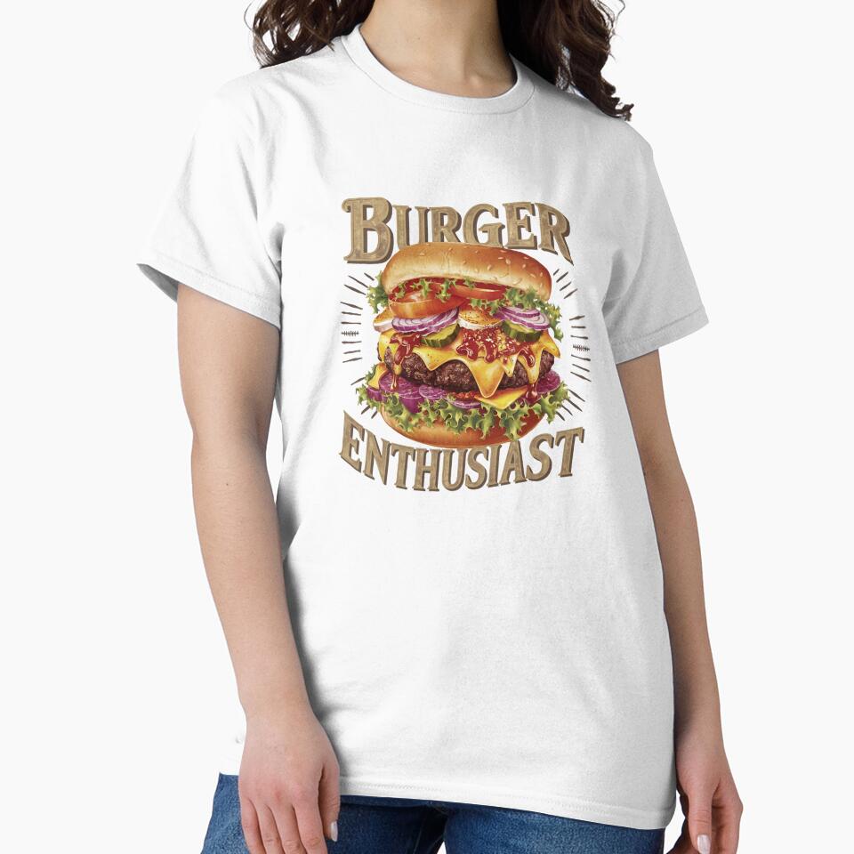 Burger Enthusiast Delicious Food Art by behnay