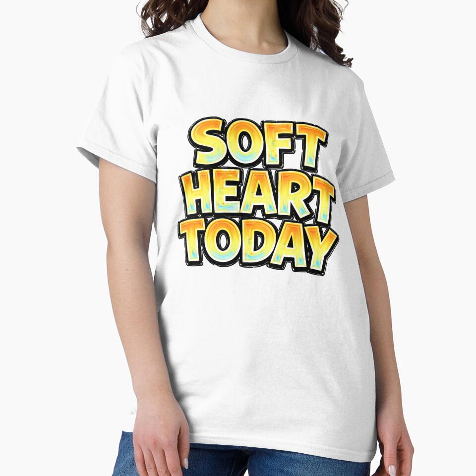 SOFT HEART TODAY – hand drawn childlike typography by Mac Sketches