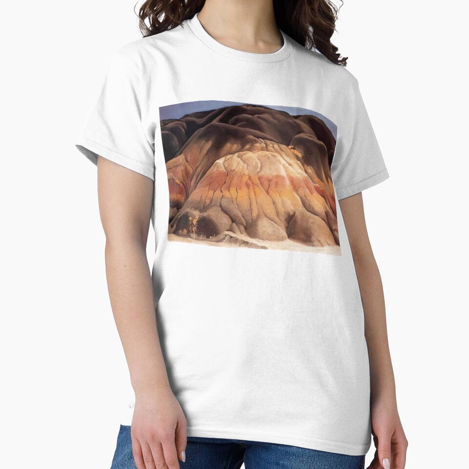 Grey Hills By Georgia O'keeffe by LOIKAMT