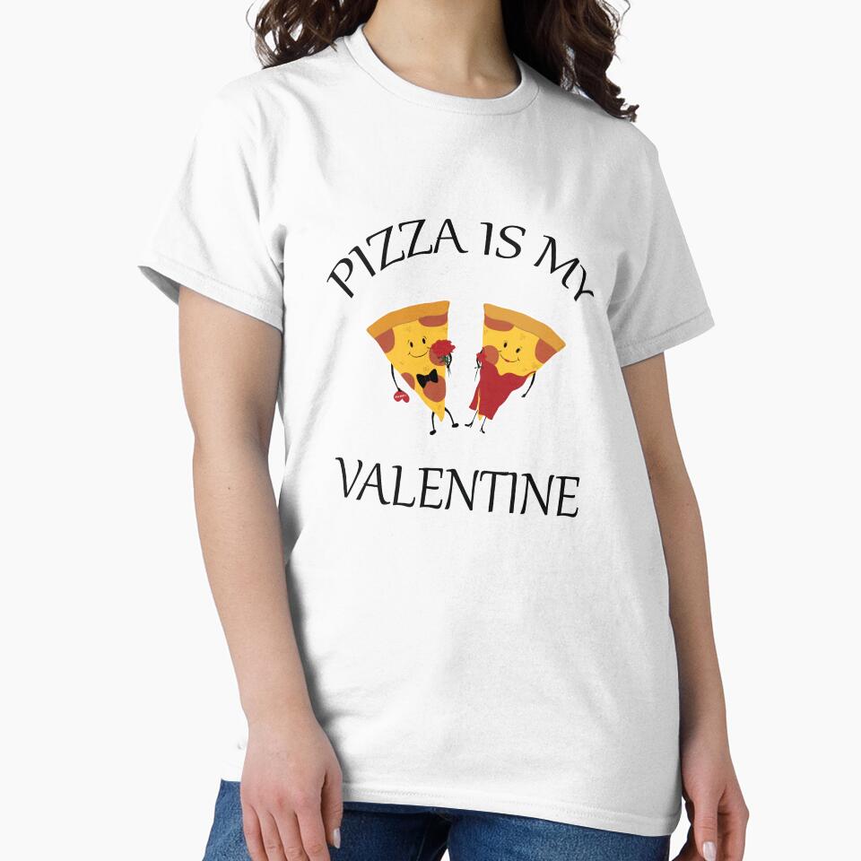 Pizza Is My Valentine pizza Lovers by KLINESTORE