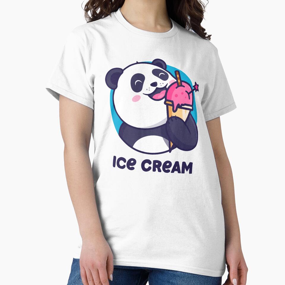 Panda Ice Cream by TagCreation