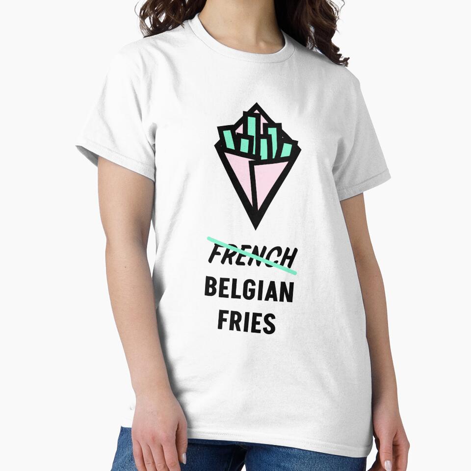 Belgian fries - cone from friterie by BelgianDrip