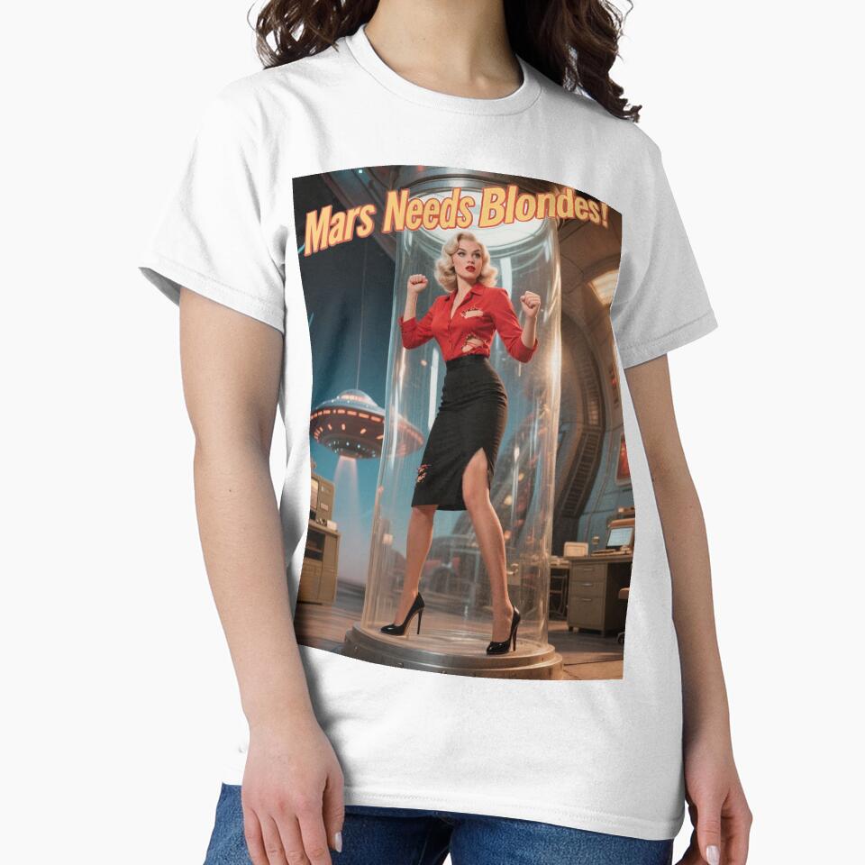 Mars Needs Blondes! by retro-rockets