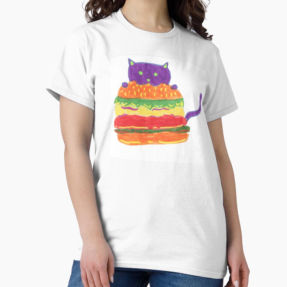 Burger Cat by maimairo