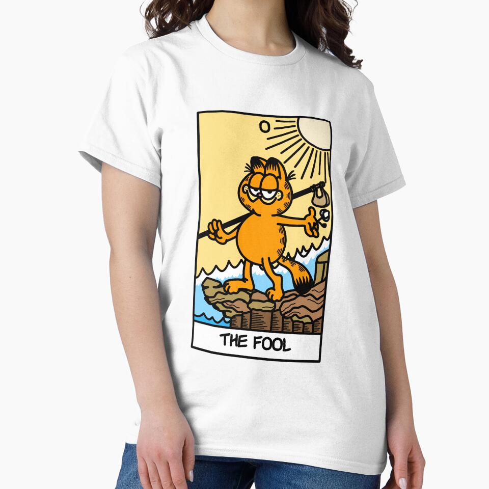 the fool tarot card but it's garfield by jxliahx
