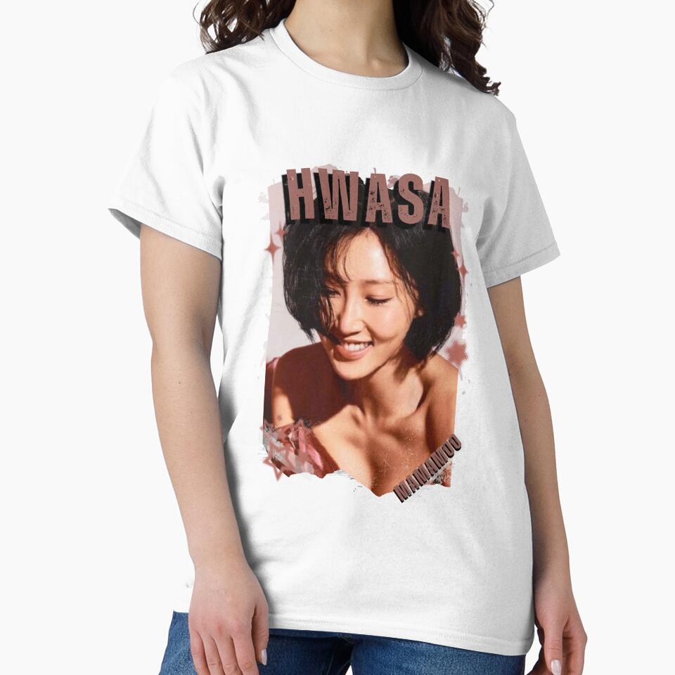 Mamamooo Hwasa Kpop Female group Scrapbook Collage Cozy Y2K Vintage Design by HELL0WBELLO