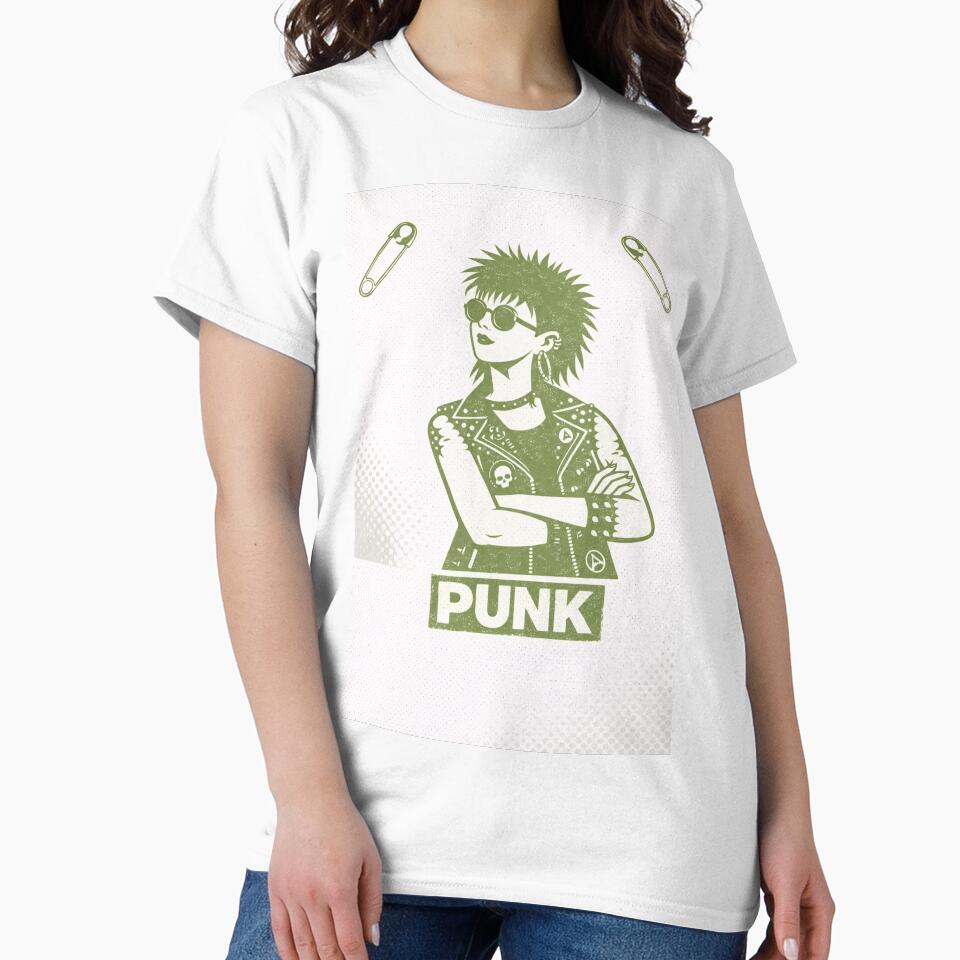 Punk In Olive Green by Abzed