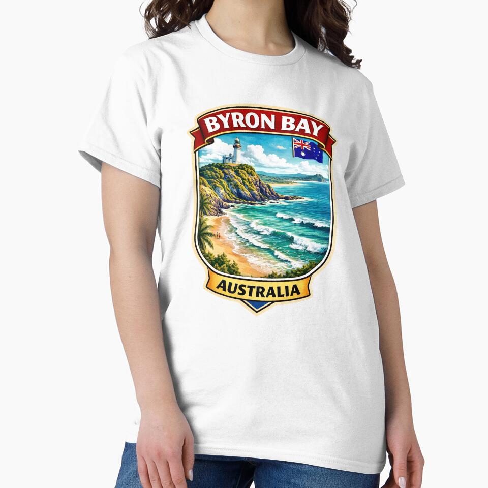 Byron Bay, Australia - Coastal Surf by Myra365Art