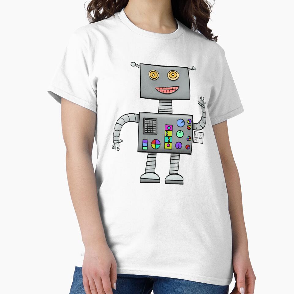 Rob the robot by Angela’s Doodles