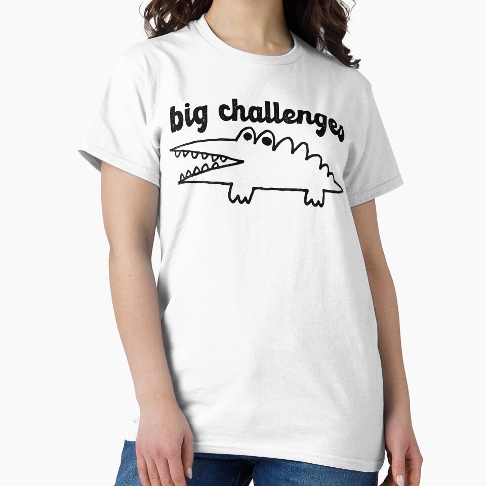 Vintage Big Challenges Alligator by zaykovadesigns