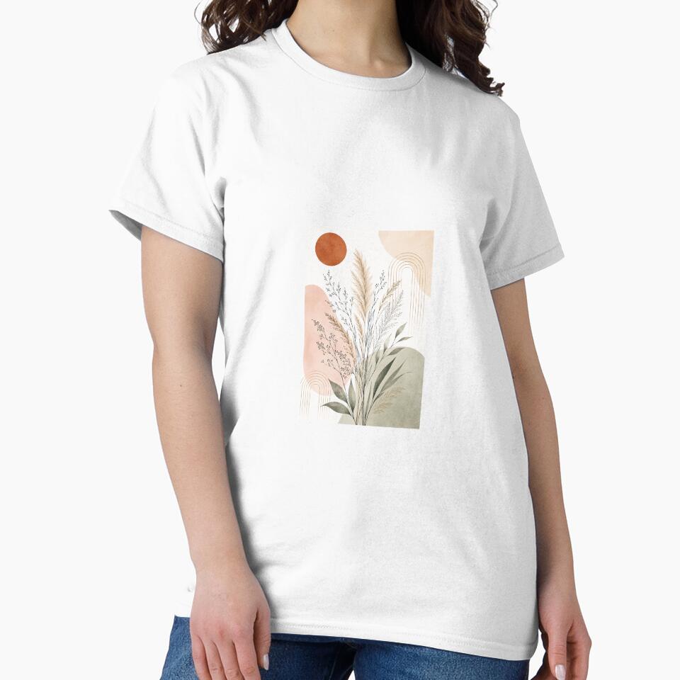 Minimalist Boho Pampas Grass Print by AlexGreaney