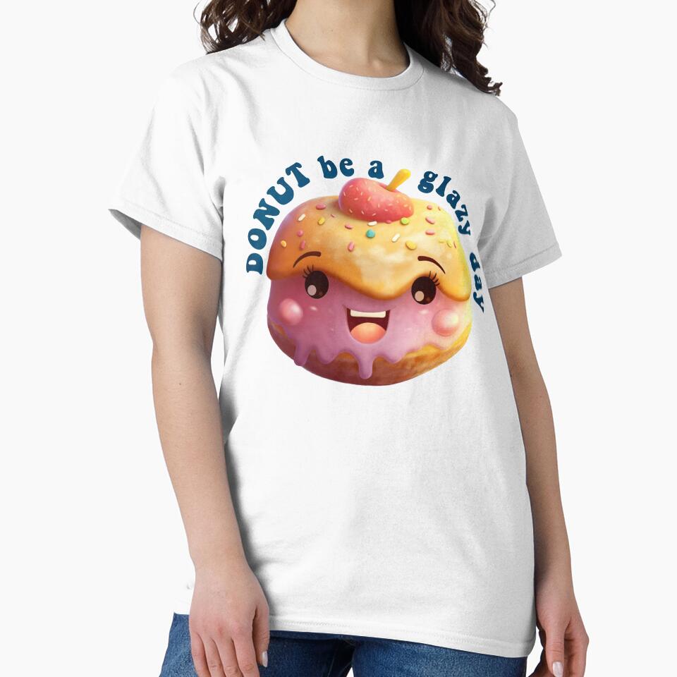 Donut Pun Kawaii| Funny sayings| Donut Puns| Donut be a glazy day by Createya