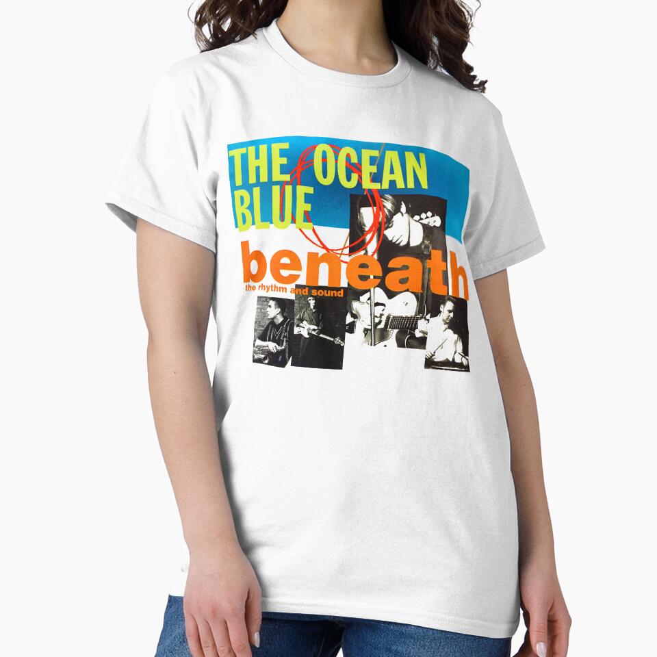The Ocean Blue, Beneath The Rhythm and Sound, vintage by ElasticaShirts