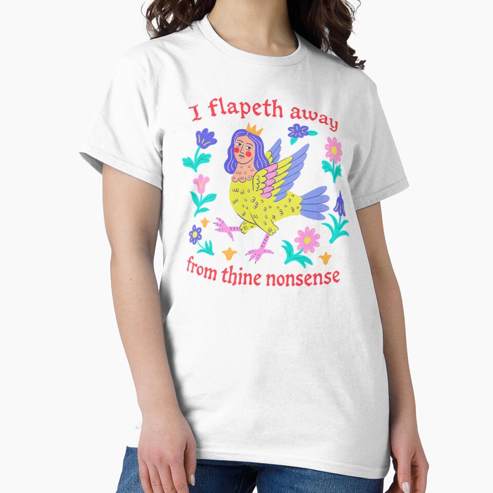I Flapeth Away From Thine Nonsense by Itouchedabee