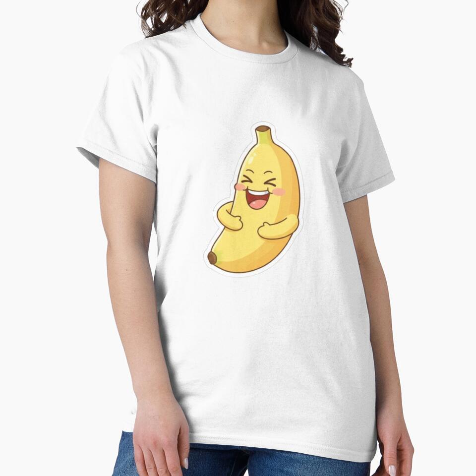 Kawaii banana sticker. by Vegasstickers