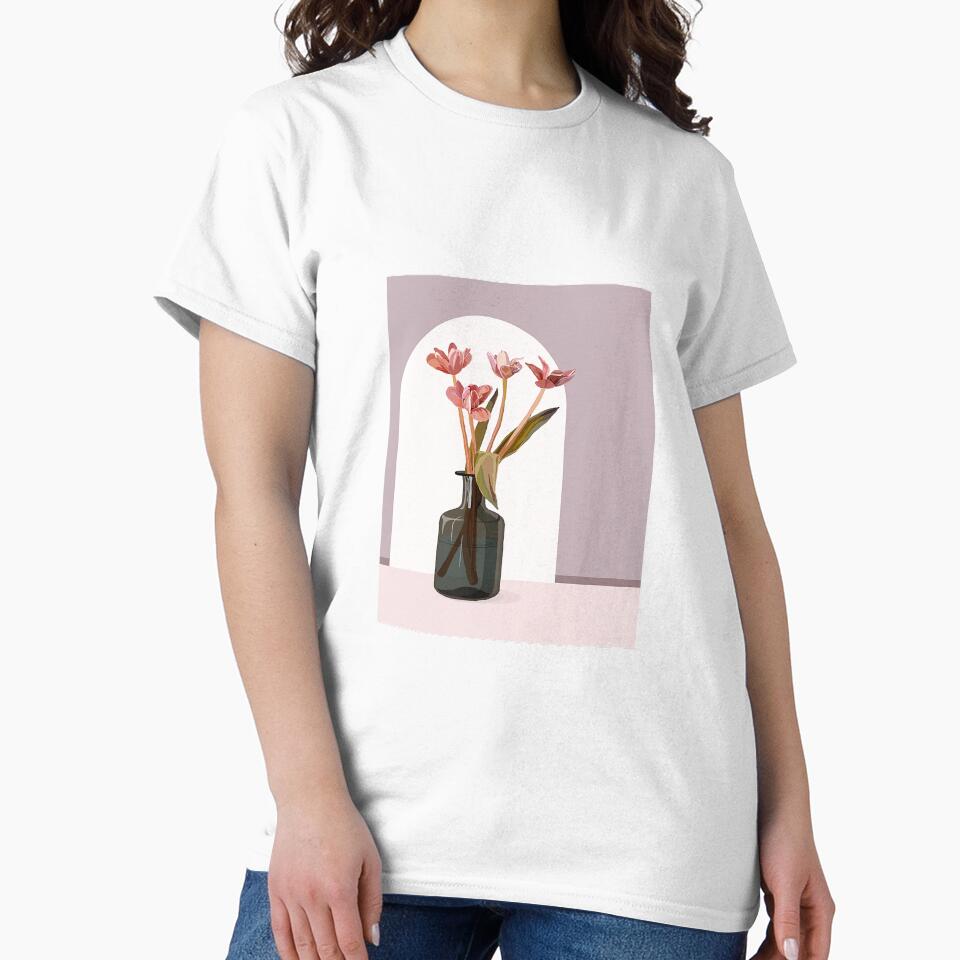 Minimalist Flower Art Print by Eva Vincent