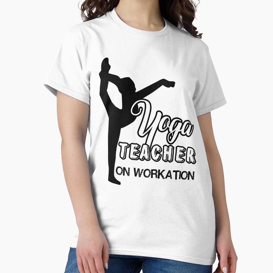 Yoga Teacher On Workation by UnknownArtistt