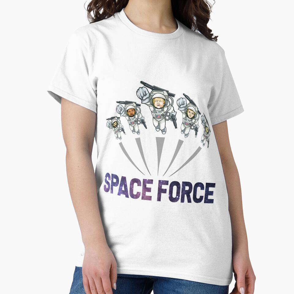 Space Force by heeheetees