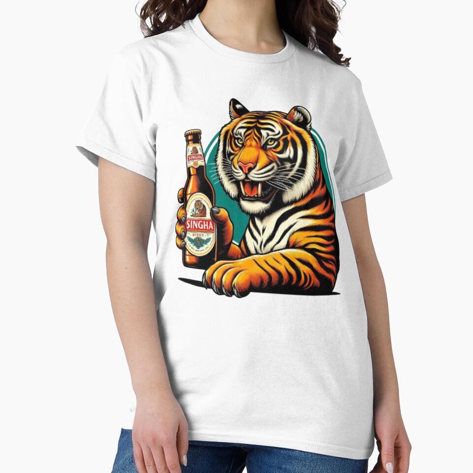 This tiger loves Singha beer. by SammyMorry