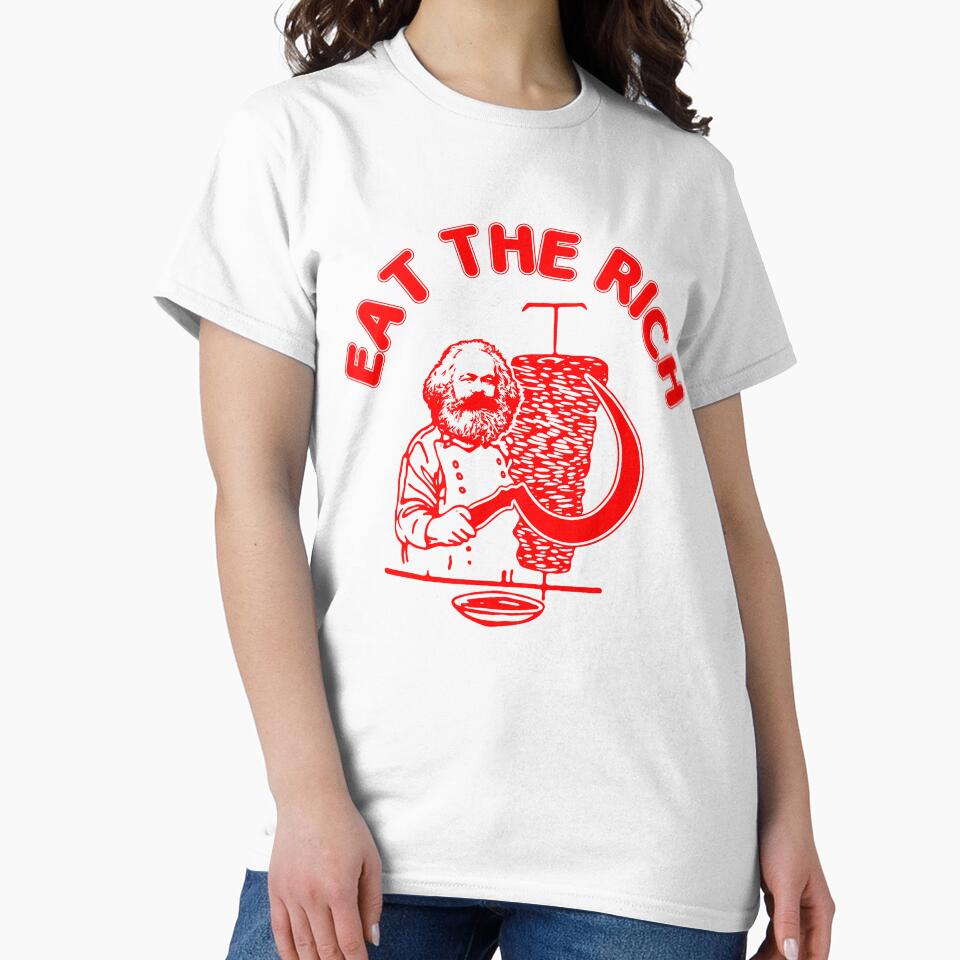 Eat The Rich Doner Döner Kebab Karl Marx Socialist Hasan Piker by wearhypeco