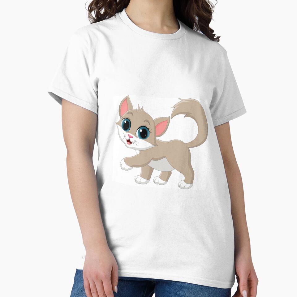 Cute cat cartoon by Puppy Paws