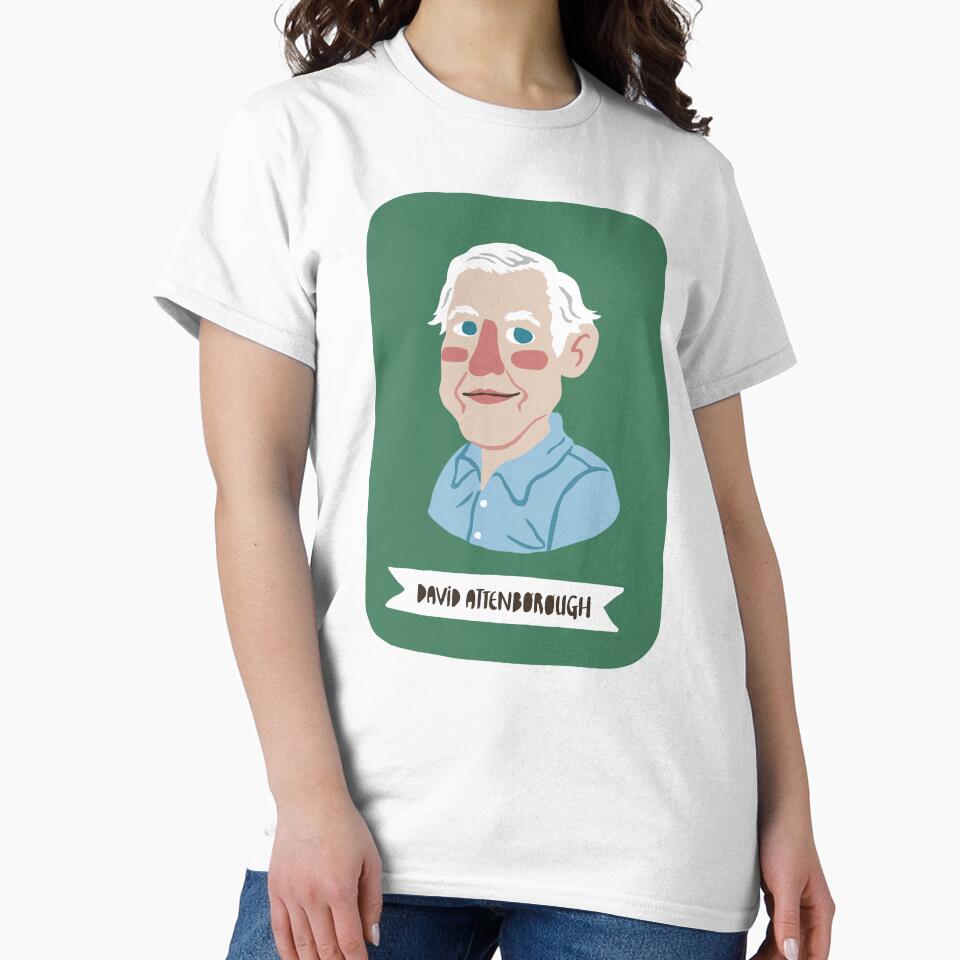 David Attenborough by Victoria Barron
