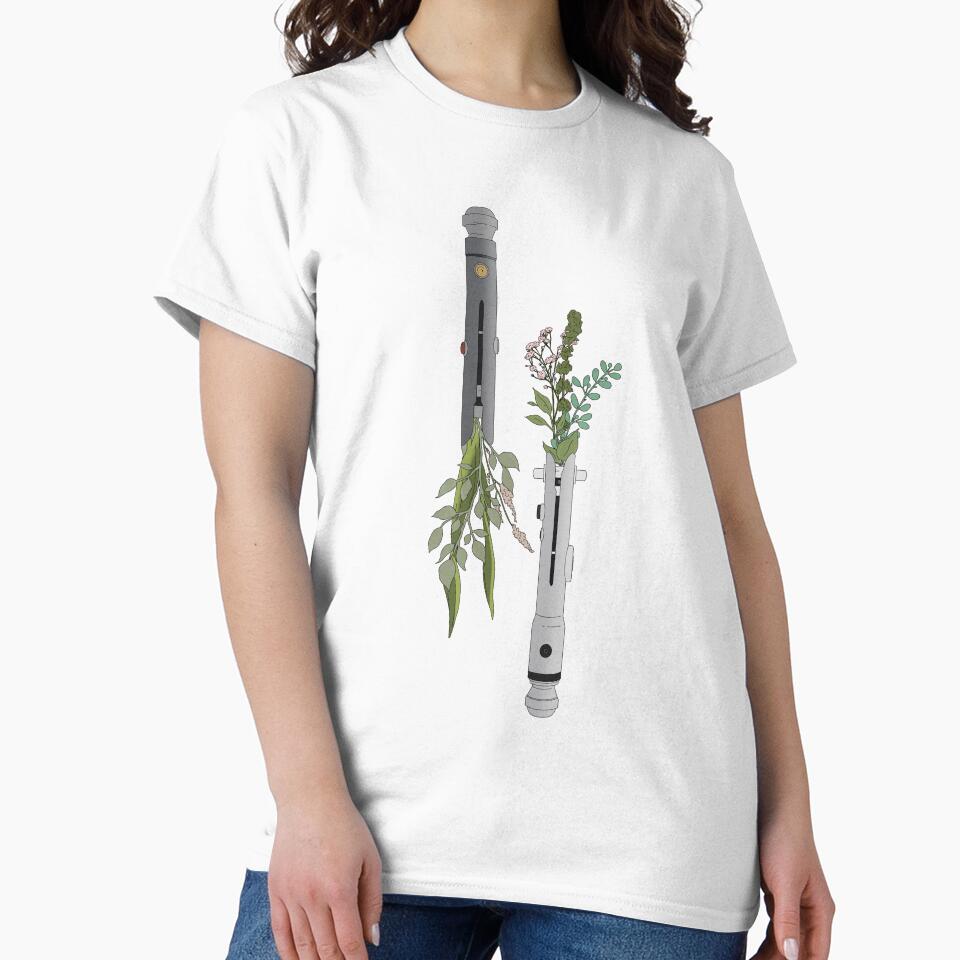 Ahsoka Flower Sabers by willowwacks