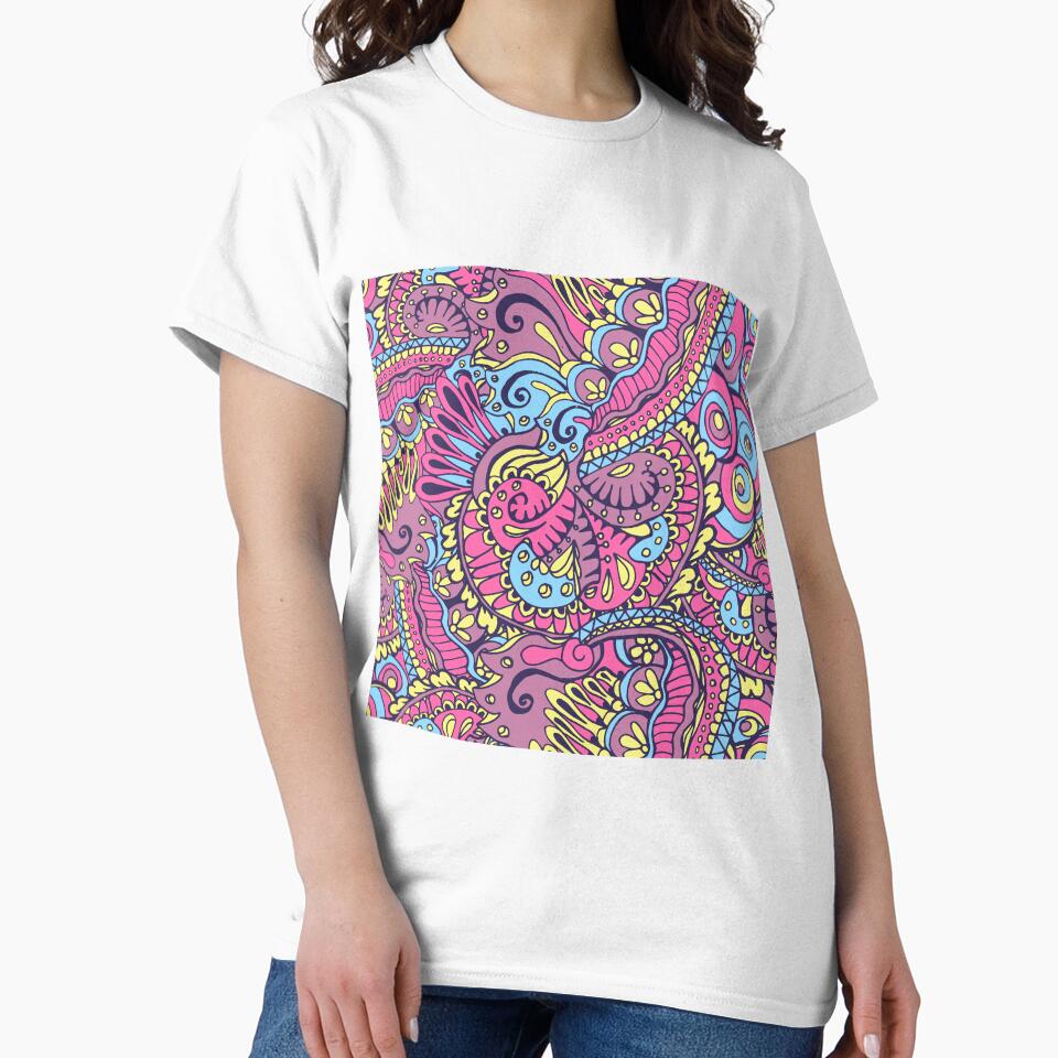 Boho Pattern Florals by More than Myriad
