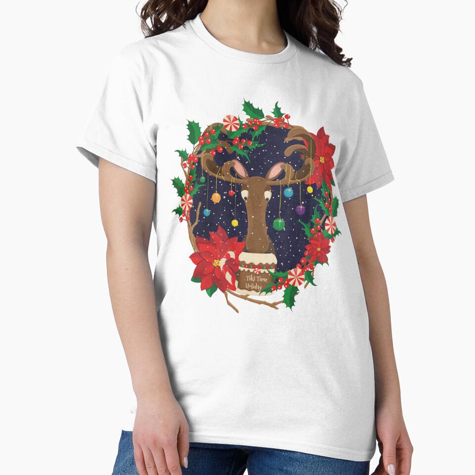 Holiday Moose Tiki Time Special Edition by Artist of One