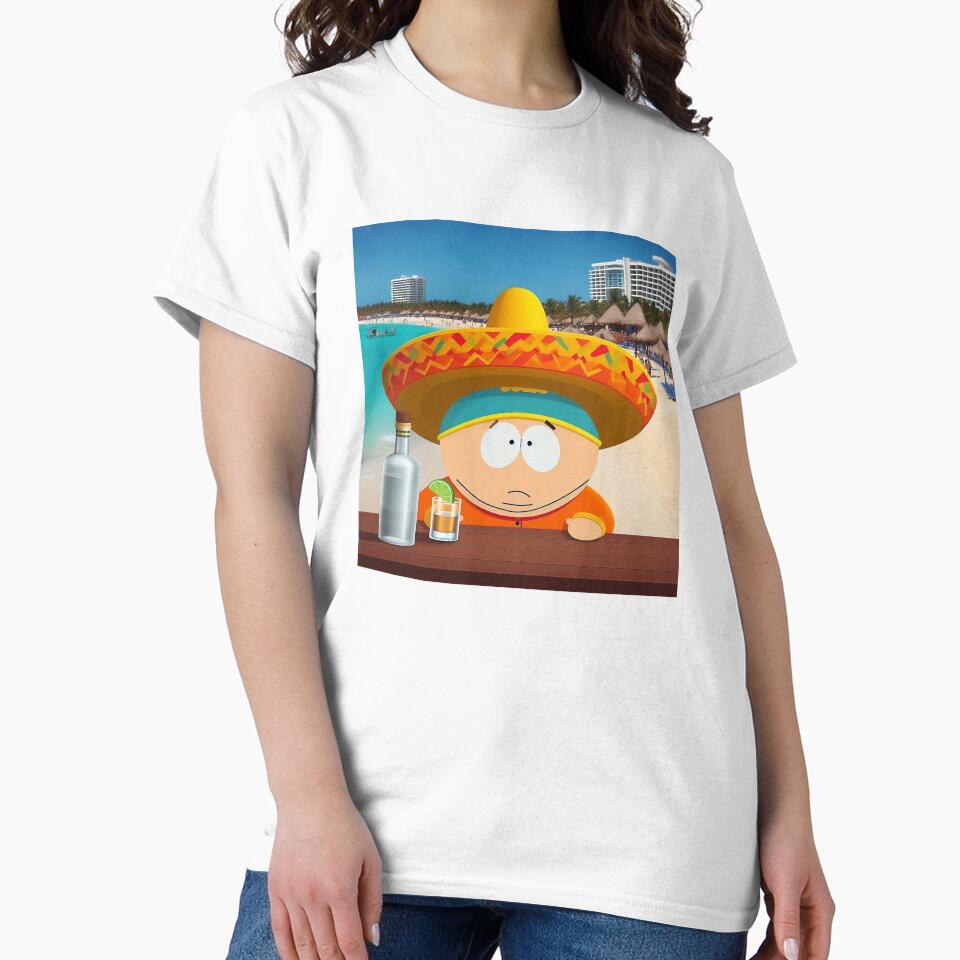 Eric Cartman on holiday Mexico by Matthew’s Tee Shop