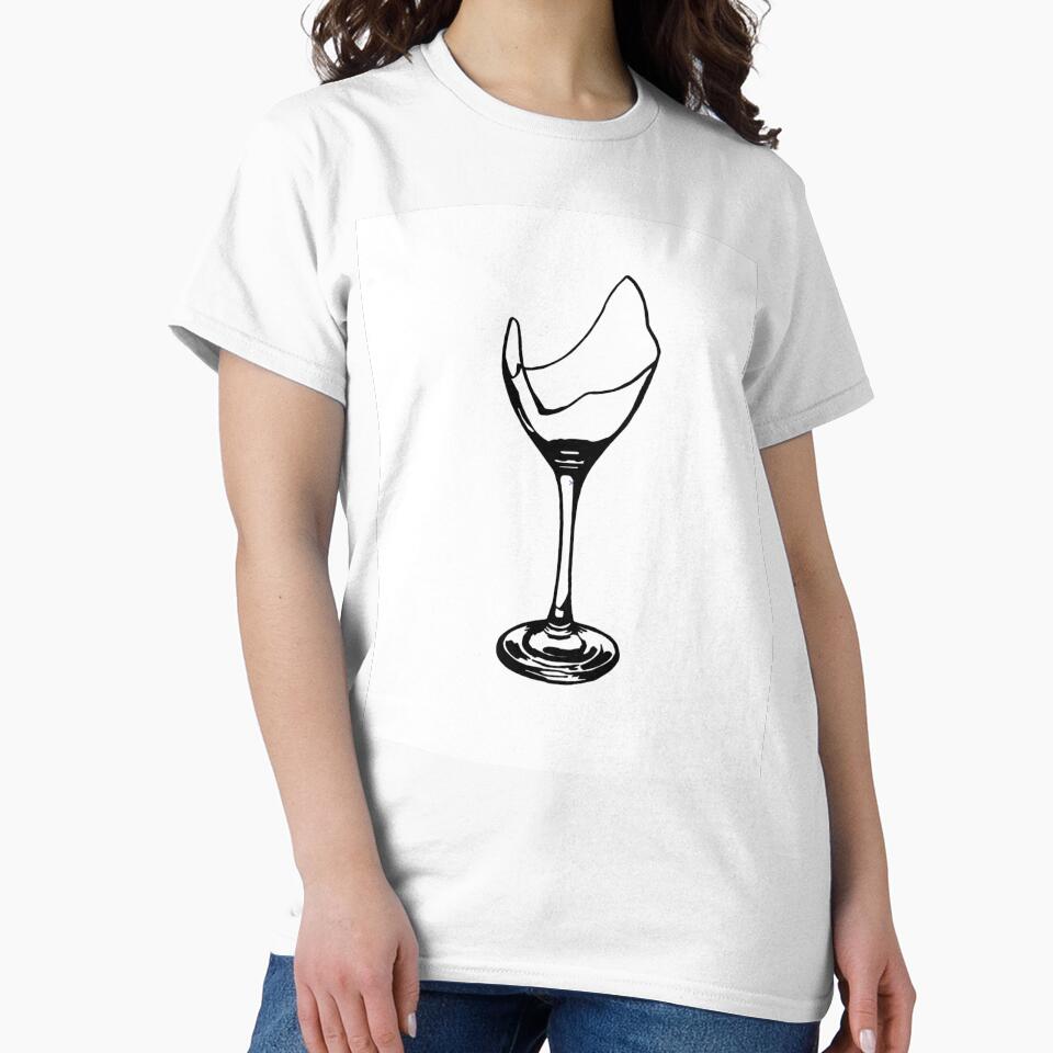 Minimalist Wine Lover Art by GoldenField41