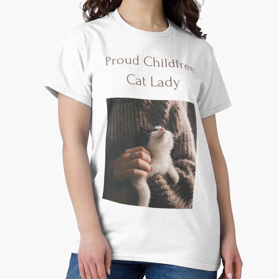 Proud Childfree Cat Lady by LilisCuteThings