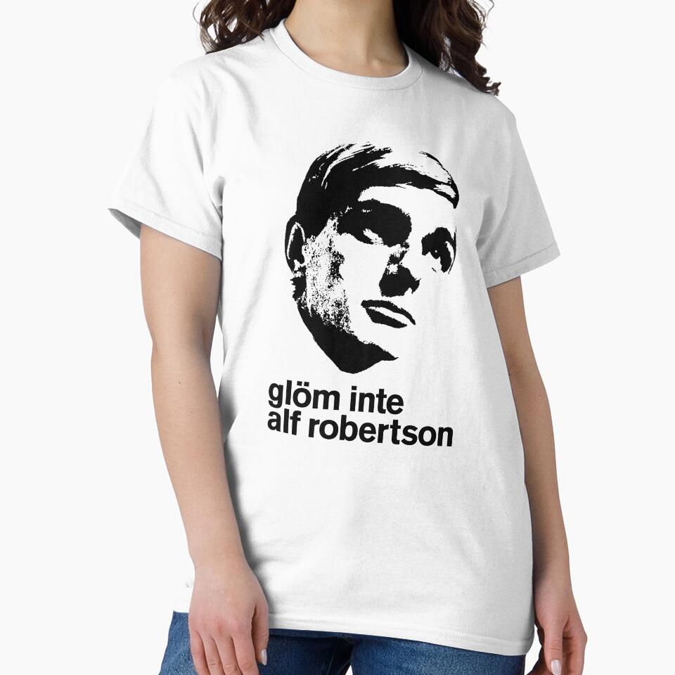 ALF ROBERTSON SWEDISH COUNTRY SUPER COOL T-SHIRT by Honky Tonk Print Shop