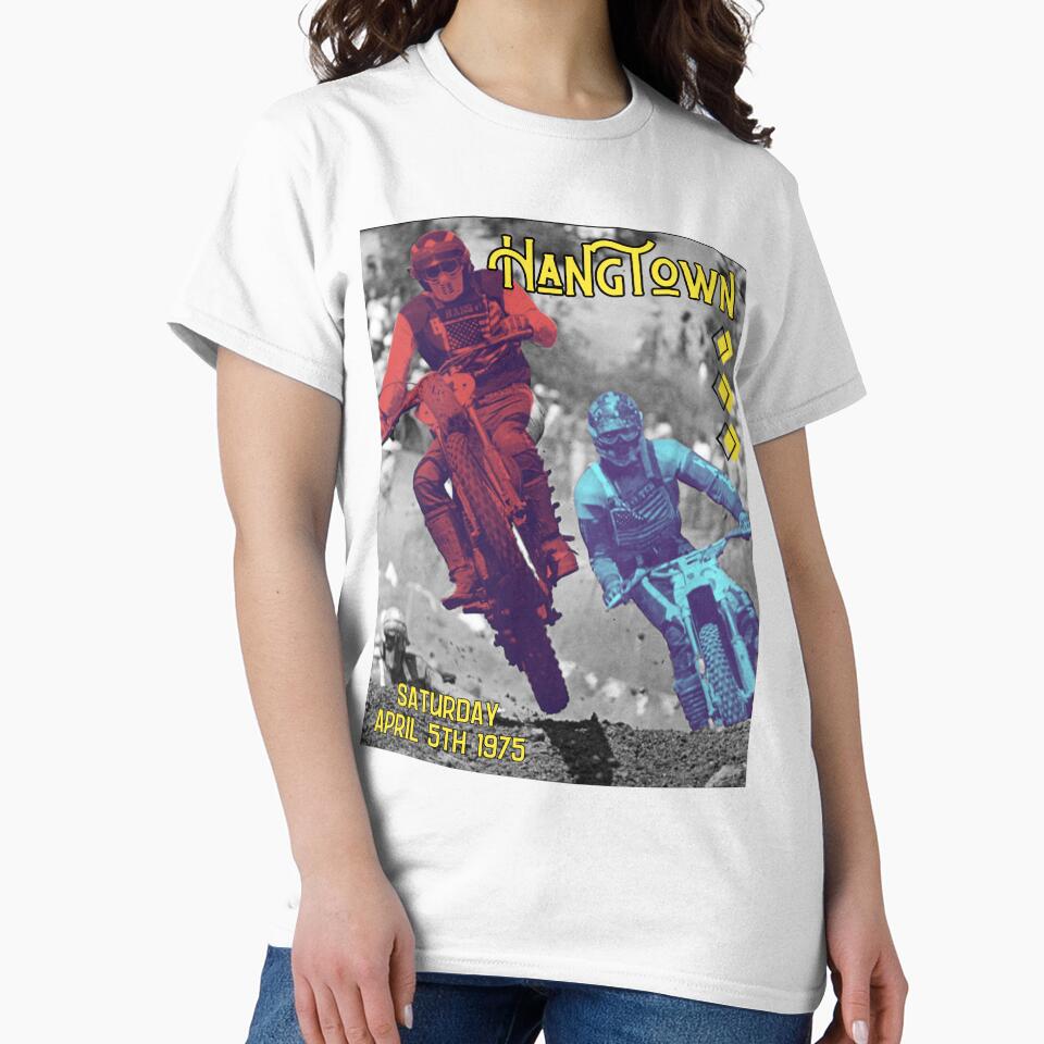 Vintage Motorcycle Motocross Racer "Hangtown" by tommysnider