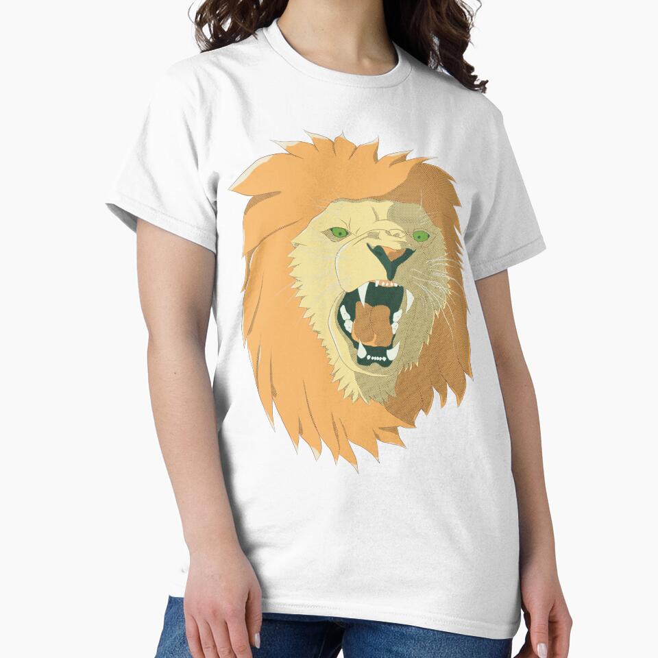 Lion's Roar in Pop Art Style by Black Bronze Media