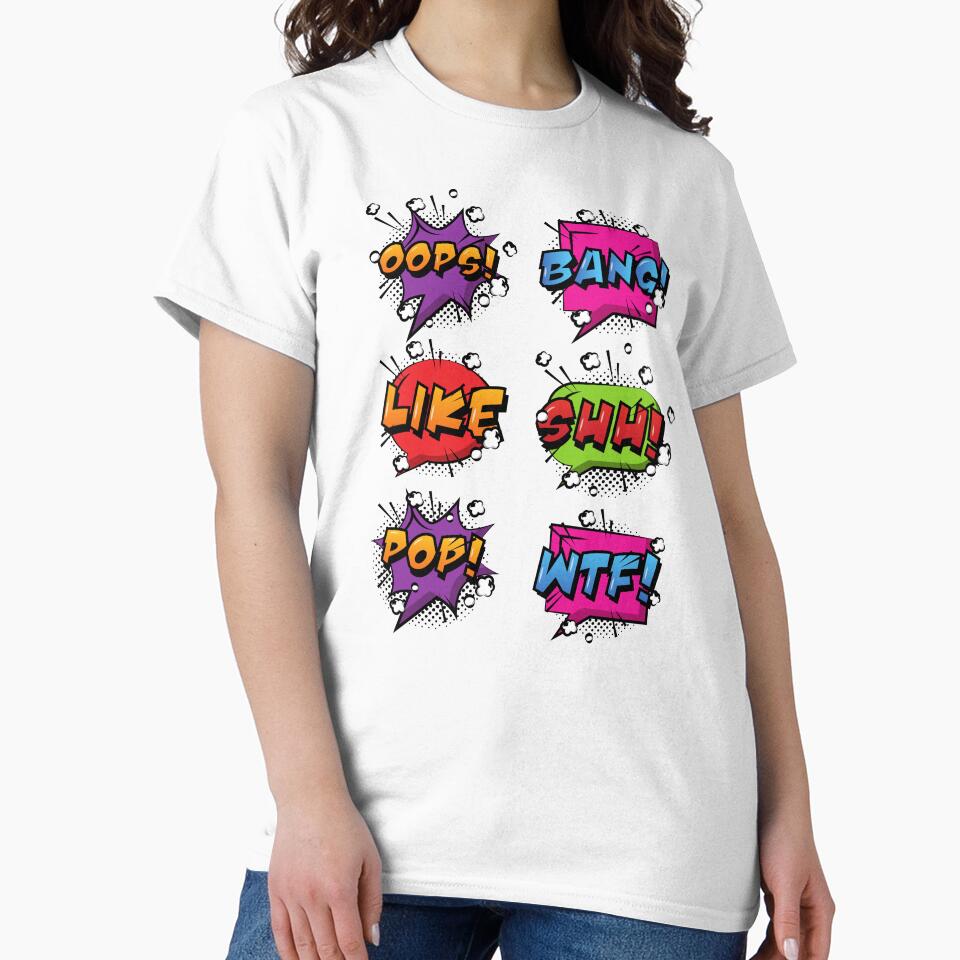 Pop Art  Speech Bubbles by BitsndPieces