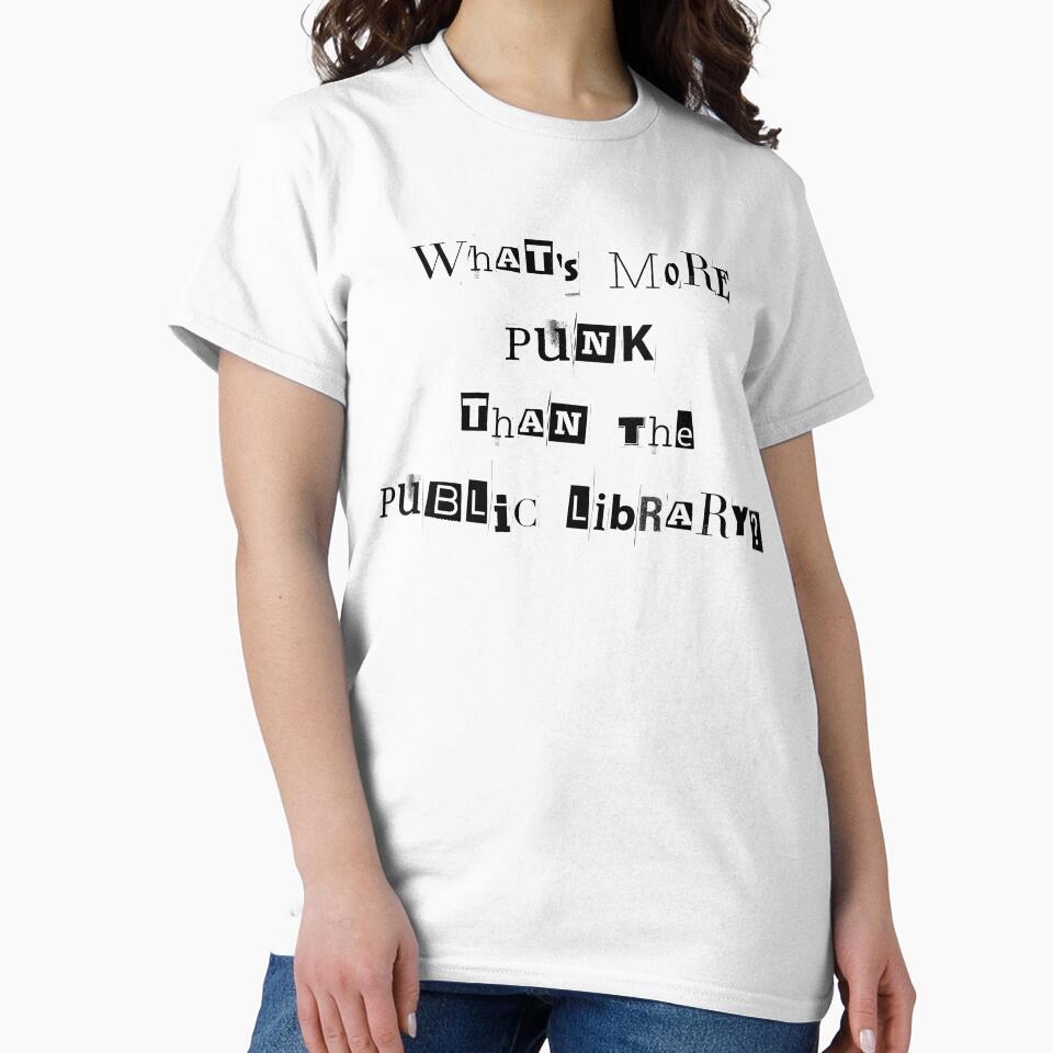 what's more punk than the public library by menheraaudino