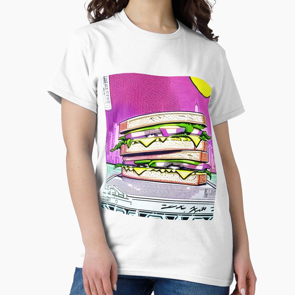 Retro style sun sandwich by imagenia
