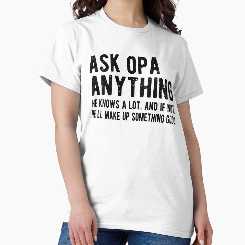 Funny Opa Grandpa Fathers Day Gift Opa Dad by Pukiart